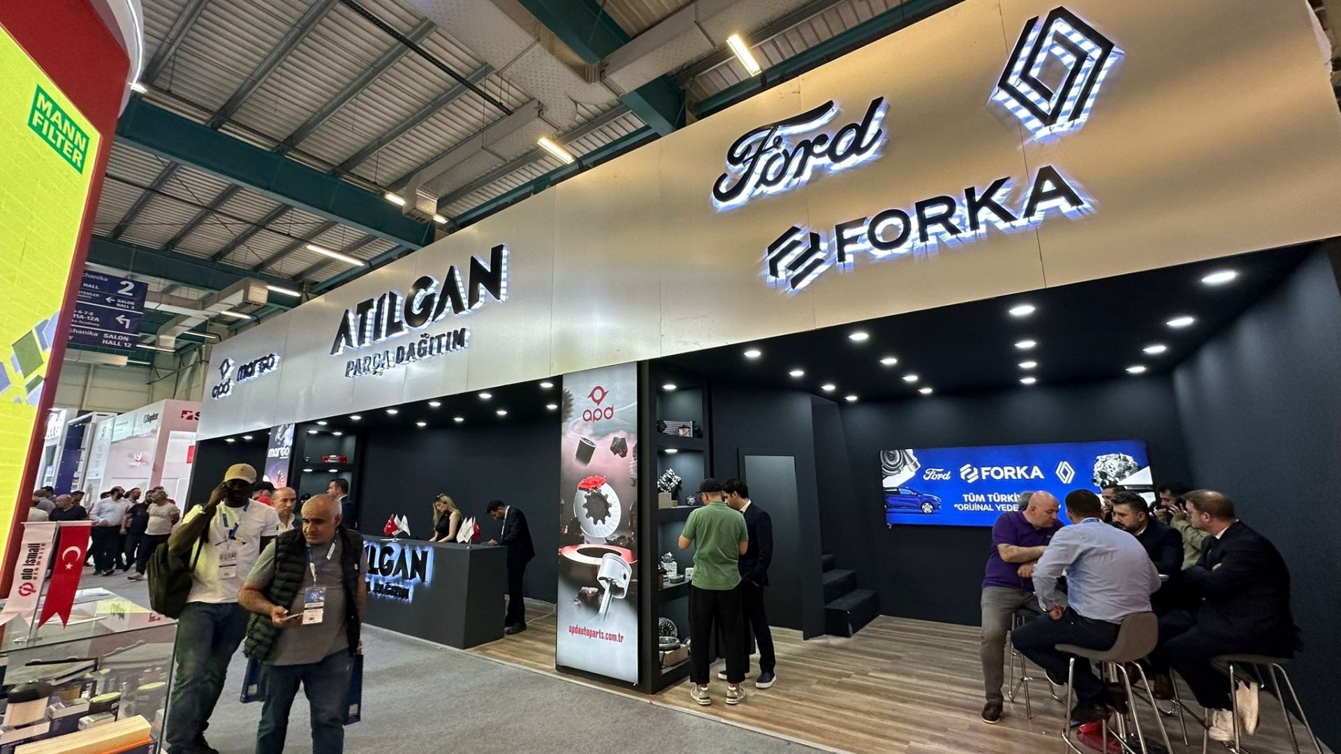 Fuar Standı Çalışması Forka Üçgen Mimarlık